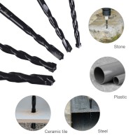 5PCS Cement Drill (W-shaped)